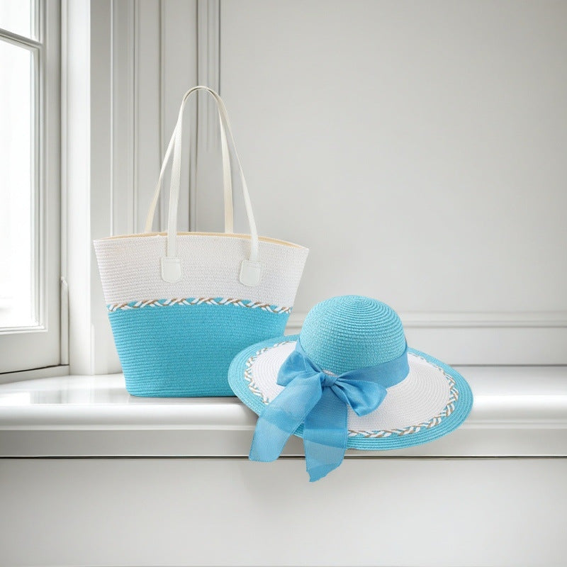Stylish Sun Hat and Practical Beach Bag Bowlift