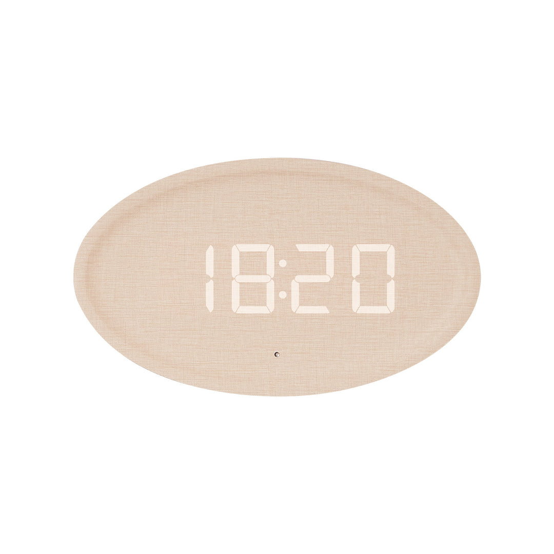 Digital Wall Clock in modern minimalist design Bowlift