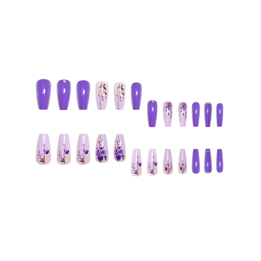 Floral Nail Art Extensions Bowlift 1787913825