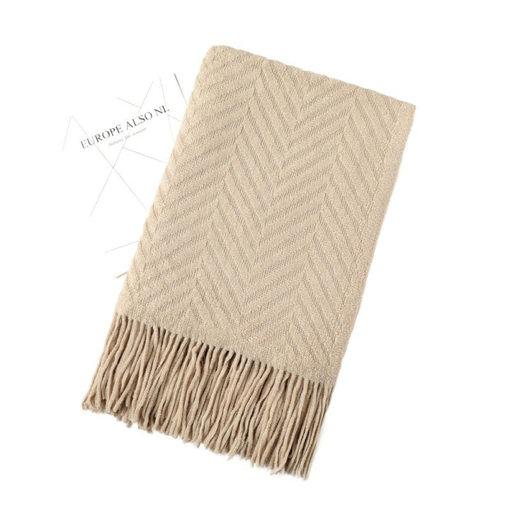 Ladies cozy throw blanket Bowlift