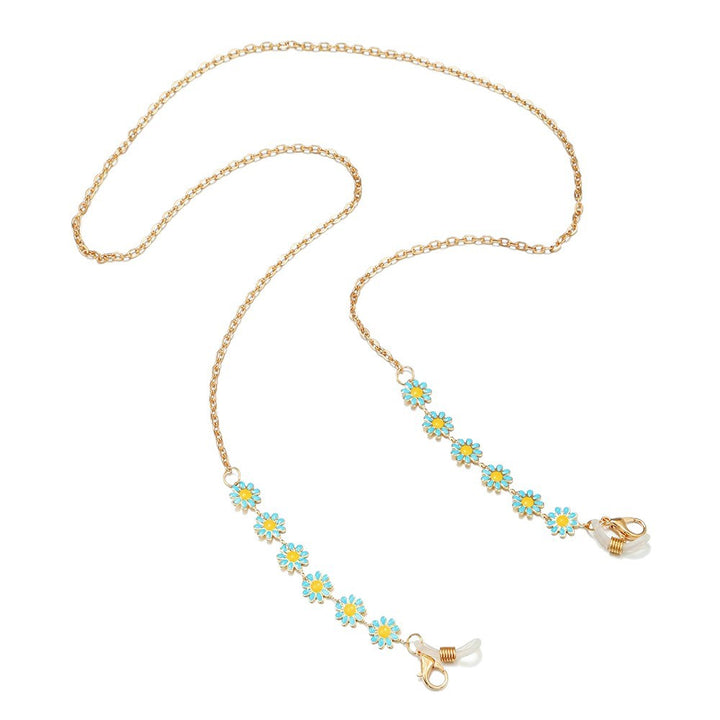 Floral Charm Eyewear Chain Bowlift