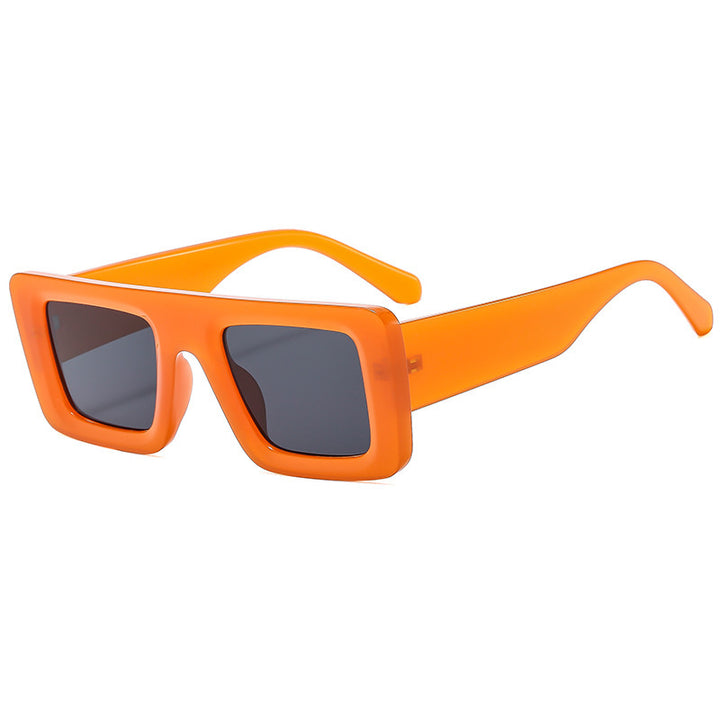 Women's Fashion Square Sunglasses with Extra Wide Frame Bowlift