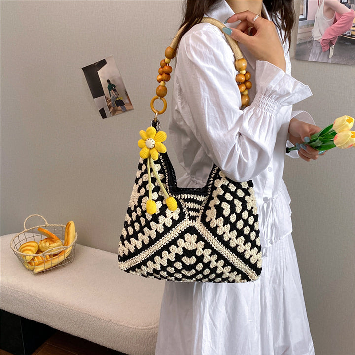 Crochet Decorative Tote Bag Bowlift