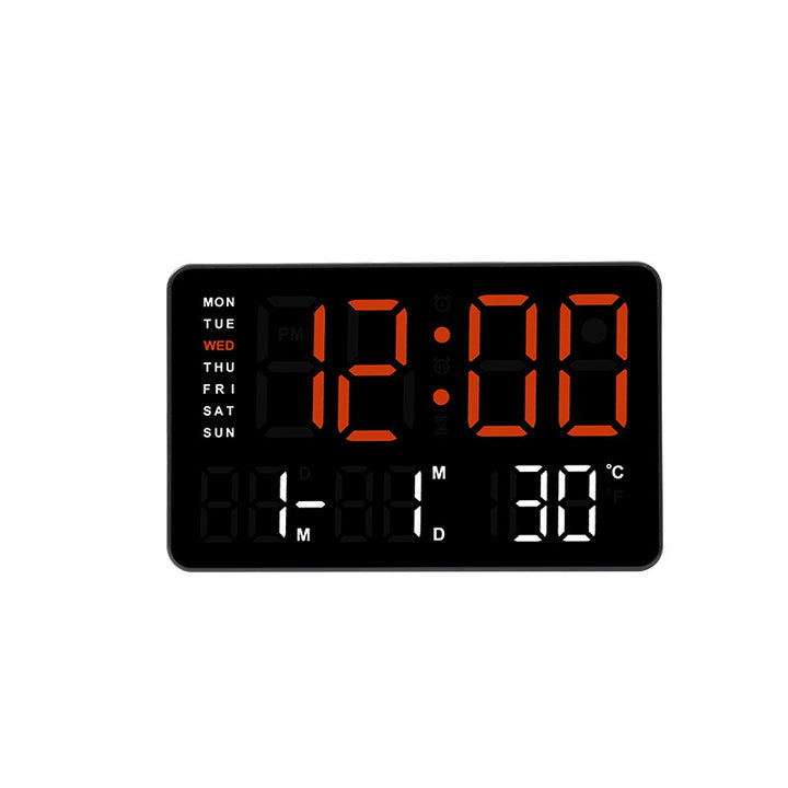 Digital function alarm clock with large LED display Bowlift