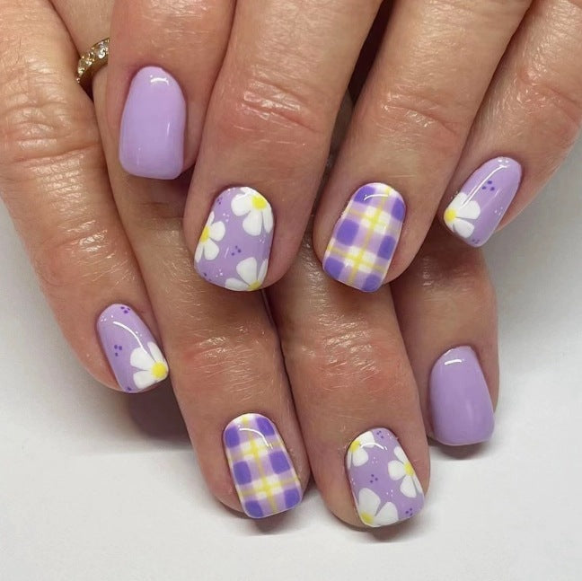 Floral Pattern Nail Art Decals Bowlift
