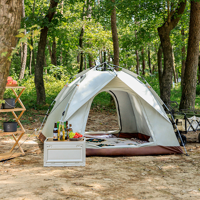 Spacious Camping Tent with Weatherproof Setup and Easy Assembly Bowlift