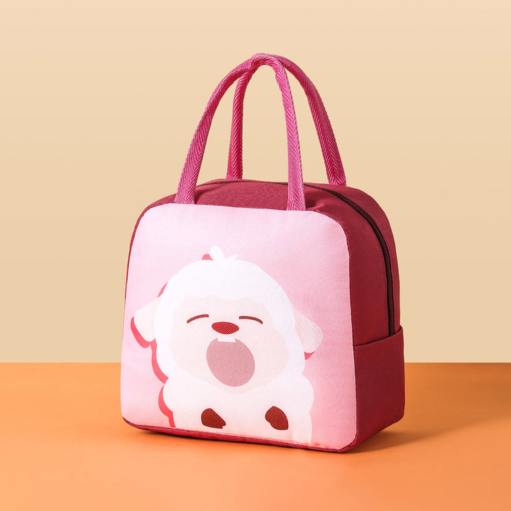 Cute Animal-Themed Insulated Lunch Bag Bowlift