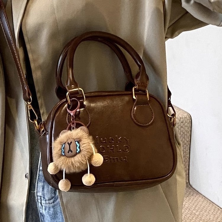 Sleek Structured Mini Shoulder Bag Bowlift