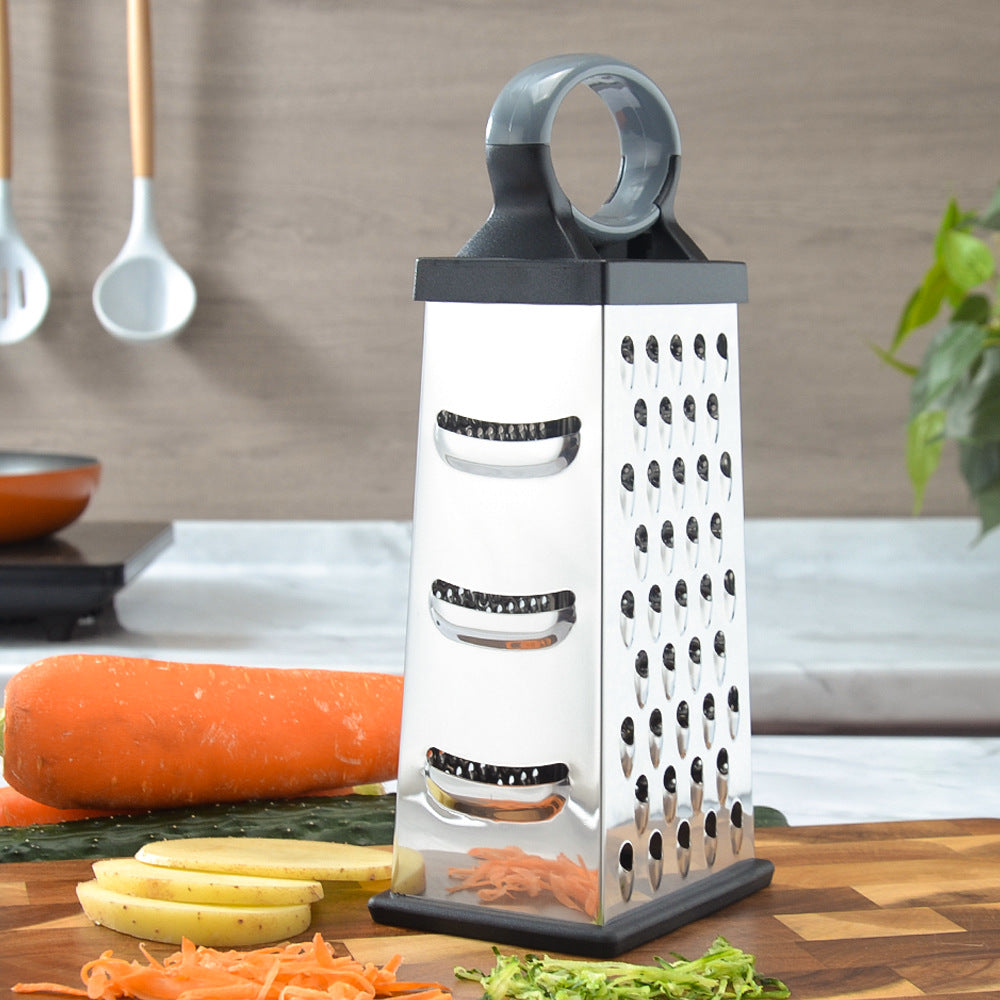 Multifunctional kitchen grater with safety handles Bowlift