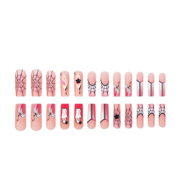 Themed Stiletto Press-On Nails Bowlift