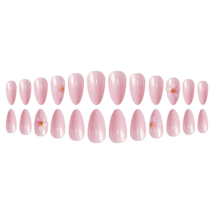 Elegant Floral Nail Art Bowlift