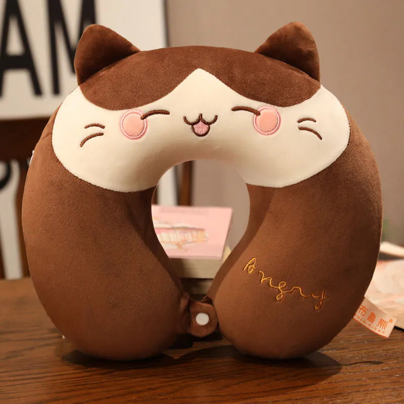 Women's Comfortable Neck Pillow with Funny Design Bowlift