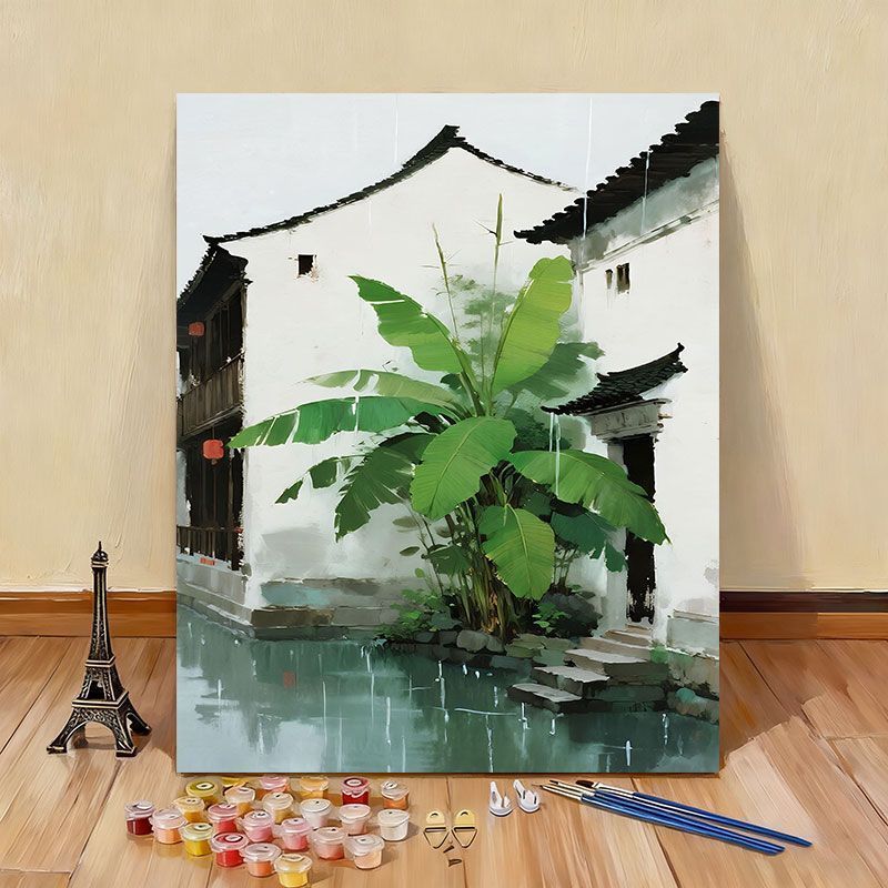 DIY Botanical Art Painting Kit Bowlift