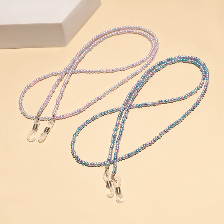 Multicolored Beaded Eyewear Chain Bowlift
