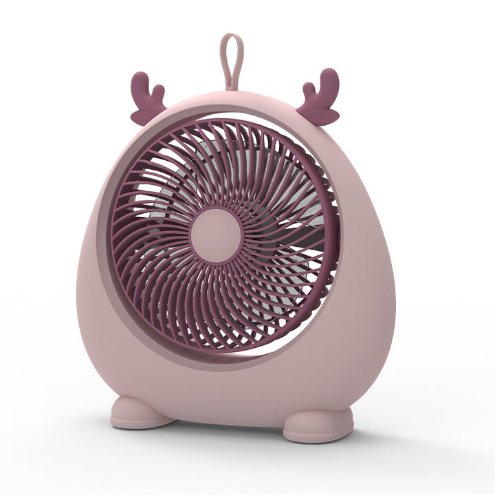 Women Portable Hand Fan in Cute Animal Design Bowlift