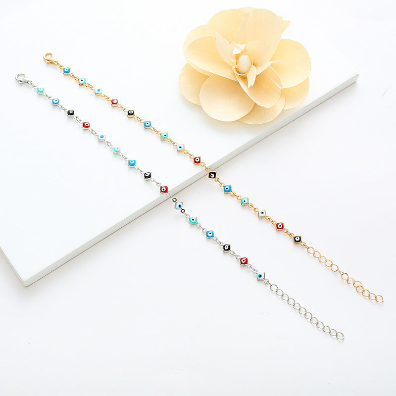 Multi-Colored Evil Eye Bracelet Bowlift
