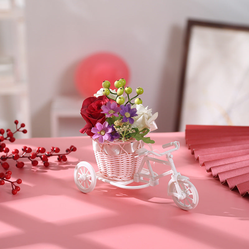 Decorative Bicycle Planter Bowlift