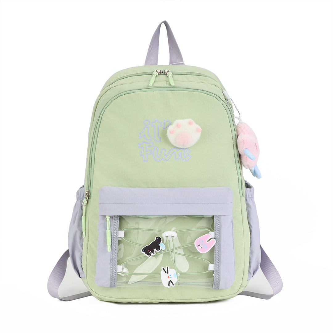 Backpacks with Transparent Front Pockets From Bowlift