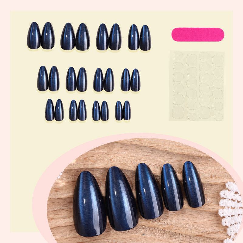 Acrylic nail set with elegant gloss and trendy design Bowlift