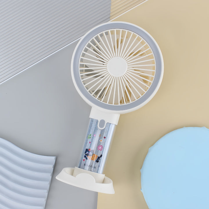 Ladies handy USB fan with funny design Bowlift