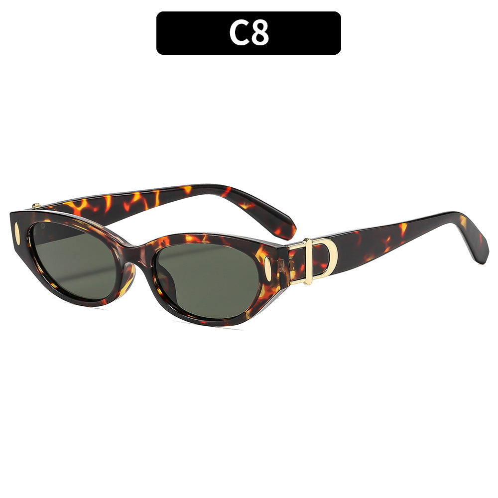 Stylish Vintage-Inspired Cat-Eye Sunglasses