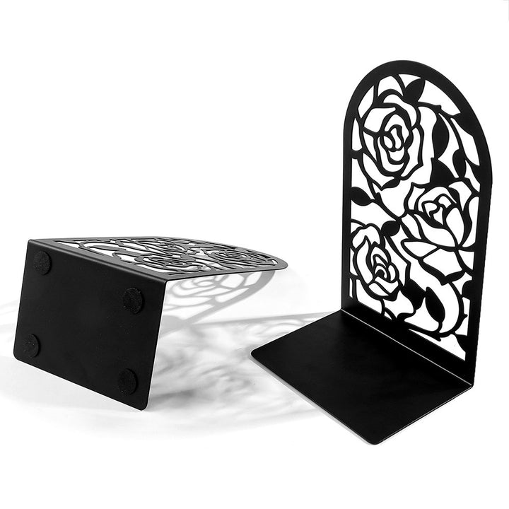 Artistic Floral Bookend Set