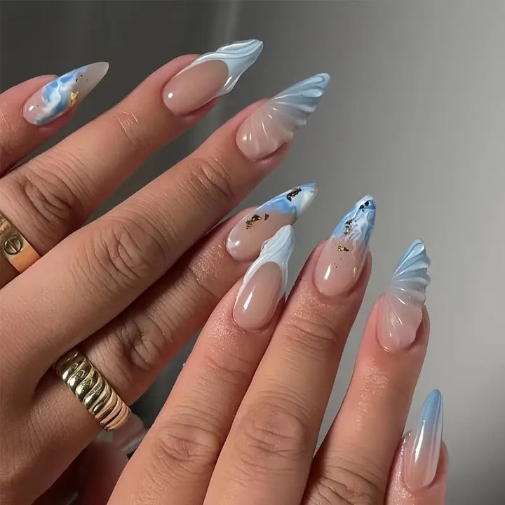 Artistic Gel Nail Art Extensions Bowlift