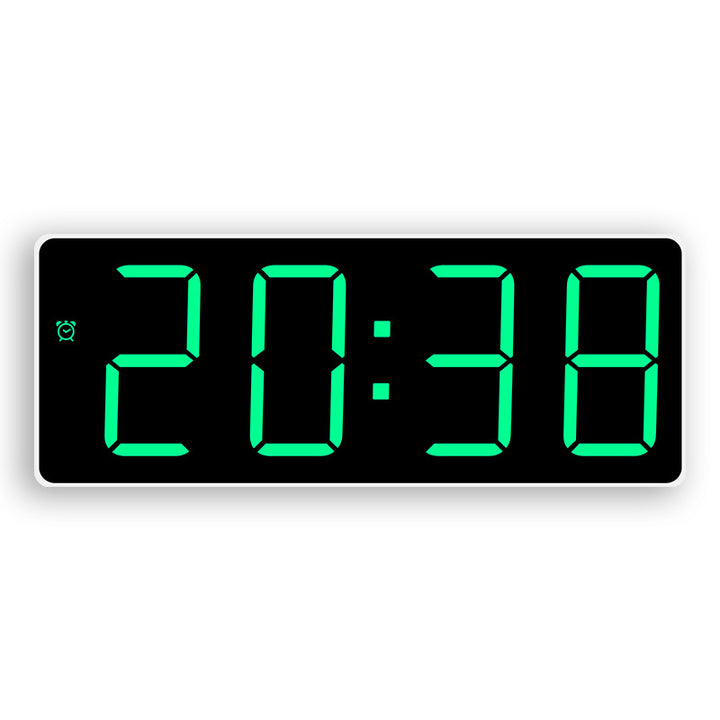 Digital Wall Clock with Large LED Display Bowlift
