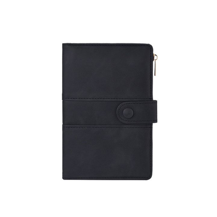 Premium Leather Zippered Journal Organizer Bowlift