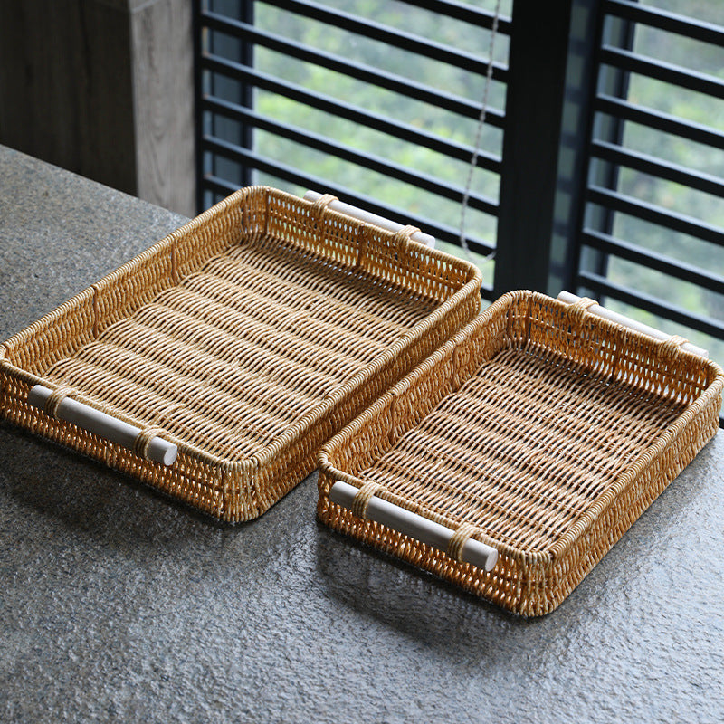 Versatile Woven Storage Tray Bowlift