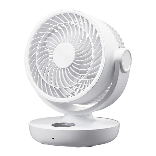 Unisex compact table fan with tiltable head and multiple speed settings Bowlift