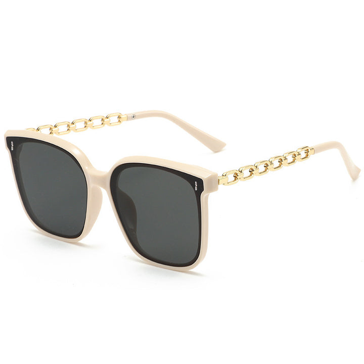 Women's Fashion Sunglasses with Elegant Chain Frame Bowlift