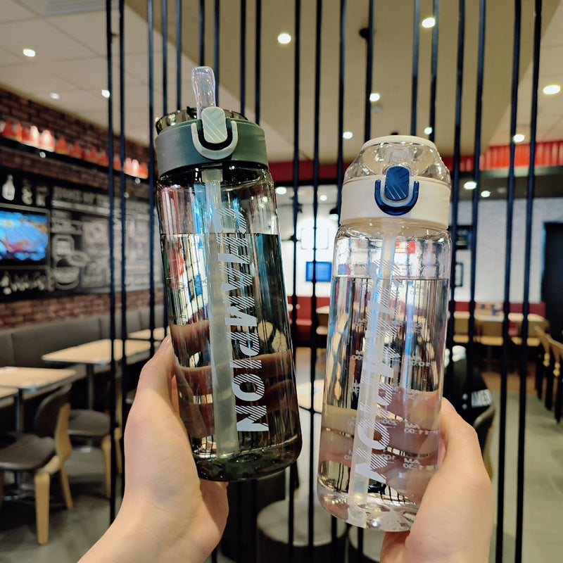 Women High-Quality Drinking Bottle with Innovative Closure Mechanism Bowlift