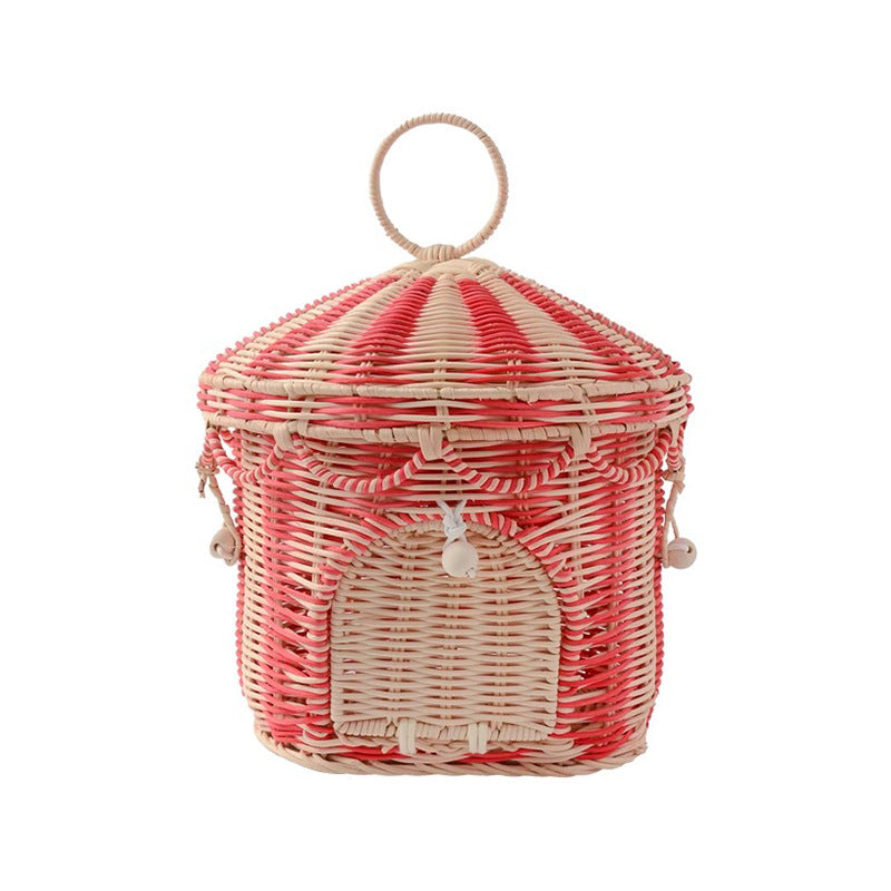 Handcrafted Natural Basket Bowlift