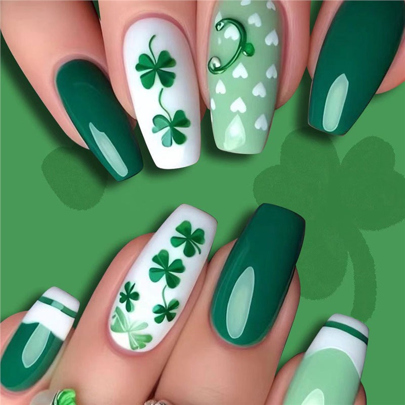 Artistic St. Patrick's Day Nail Art Set Bowlift
