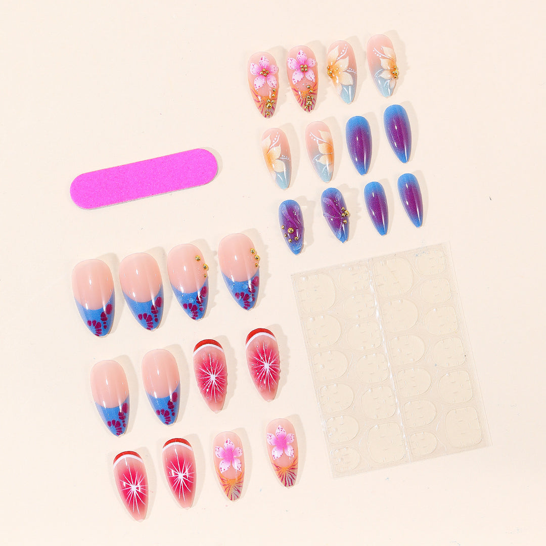 Floral Elegance Nail Art Set Bowlift