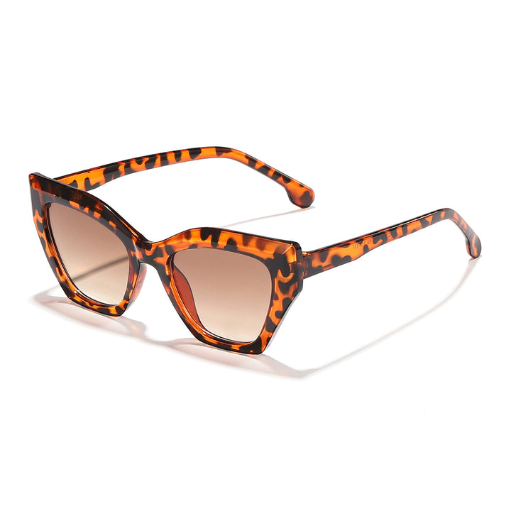 Women's fashionable sunglasses with elegant cat-eye design and durable frame Bowlift