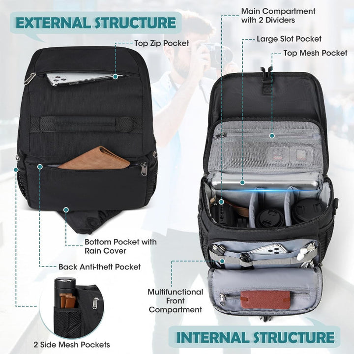 Camera and accessory bag Bowlift