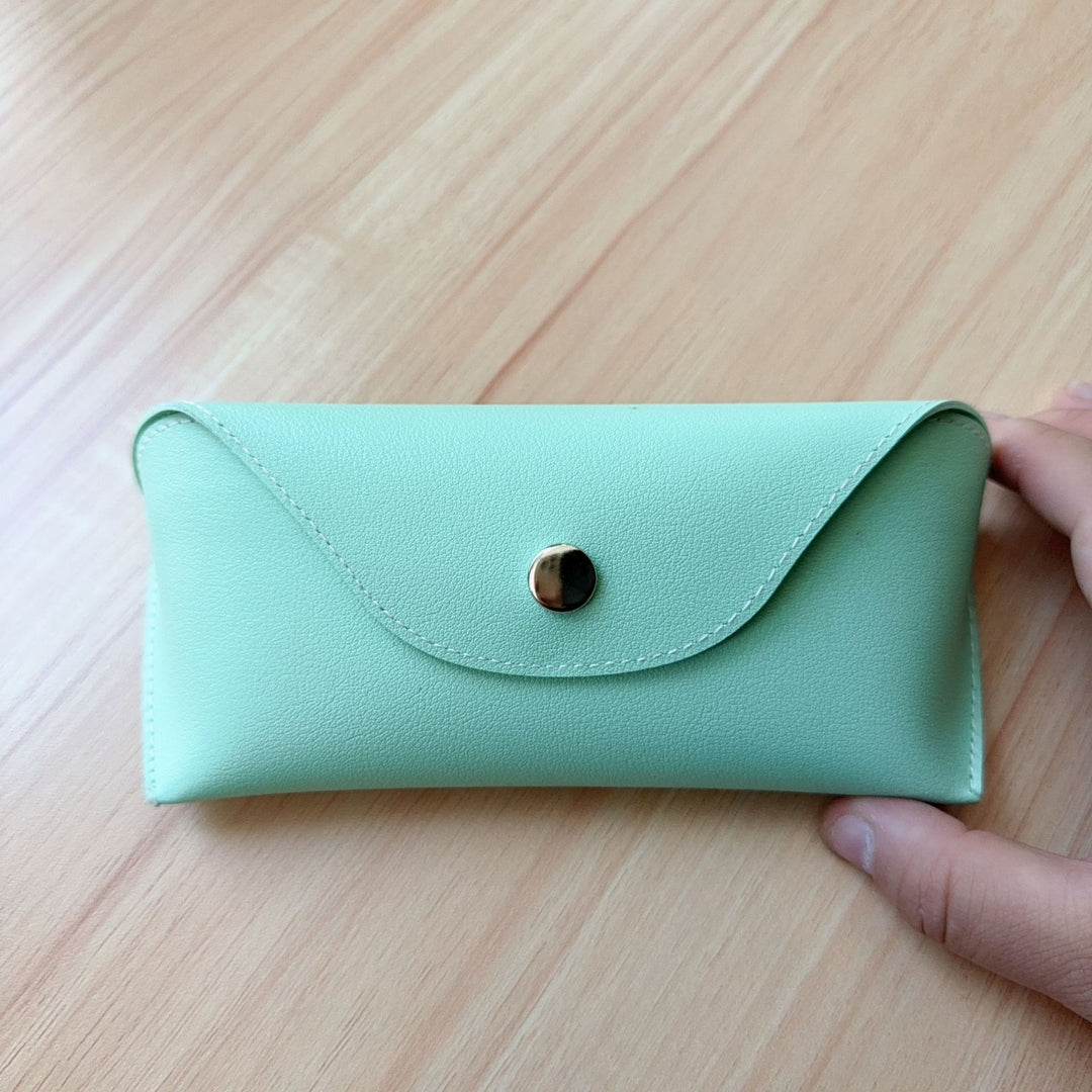 Stylish Leather Eyeglasses Case Bowlift