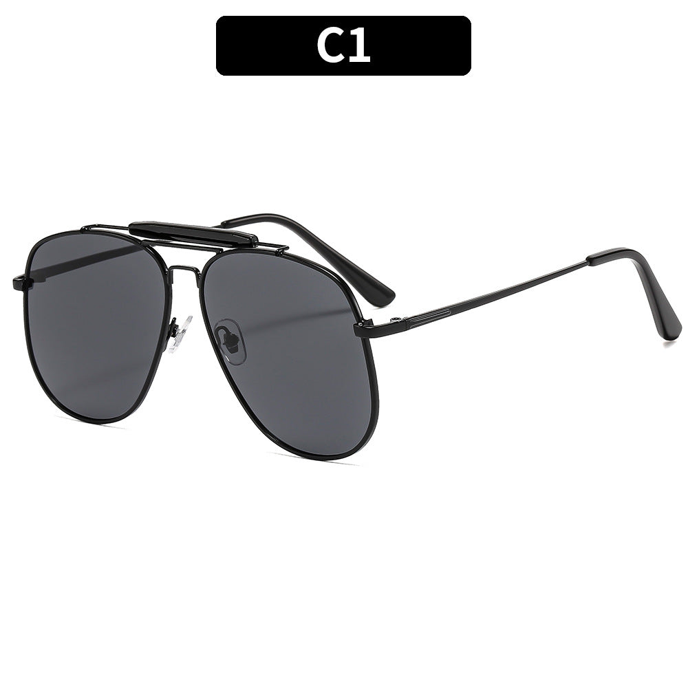 Stylish Retro Aviator Sunglasses