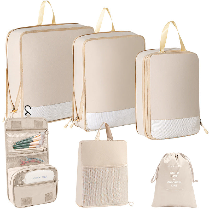 Travel Bag Set with Versatile Compartments and Pockets Bowlift