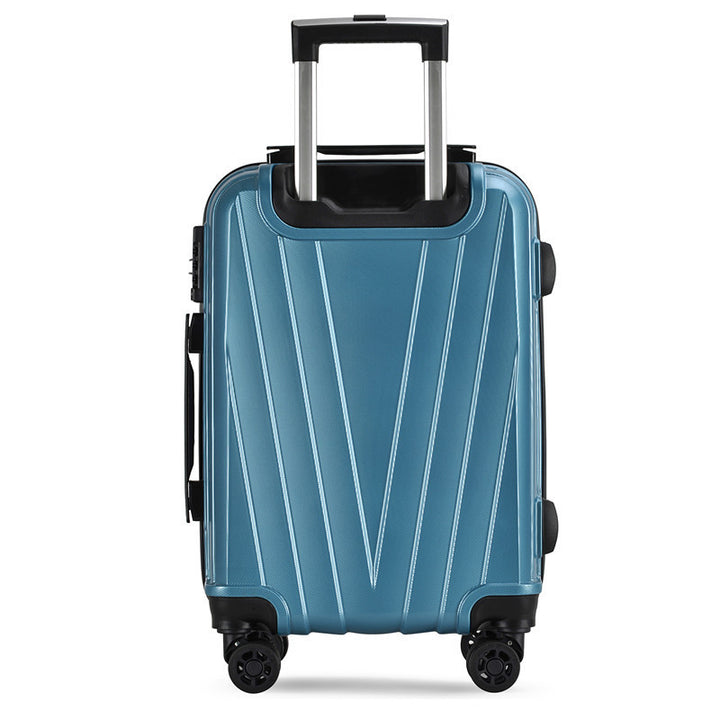 Men's Smart Lightweight Hard Shell Travel Suitcase Bowlift