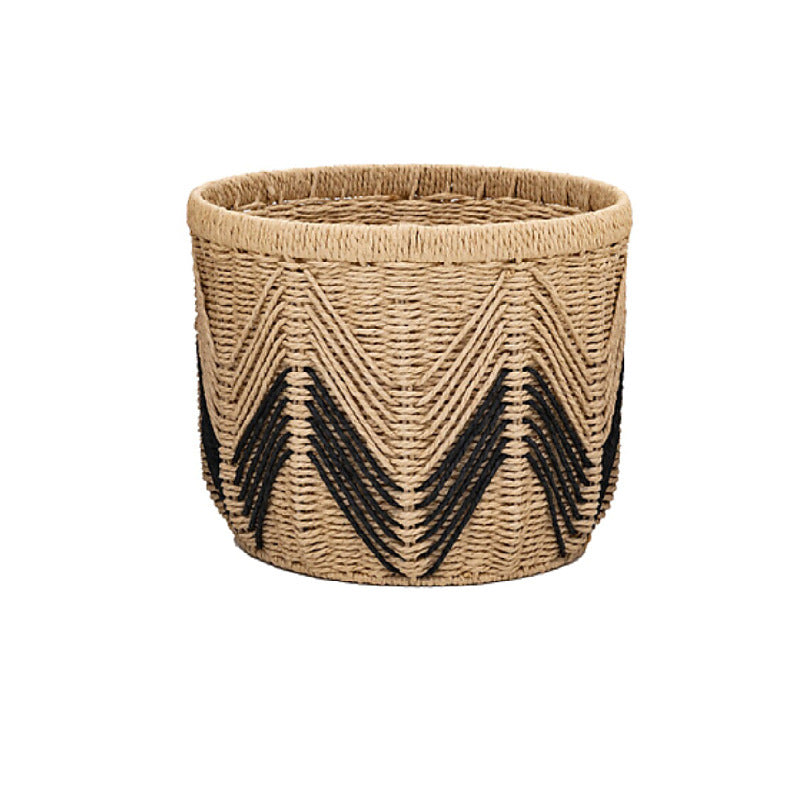 Handwoven storage basket made of natural materials Bowlift