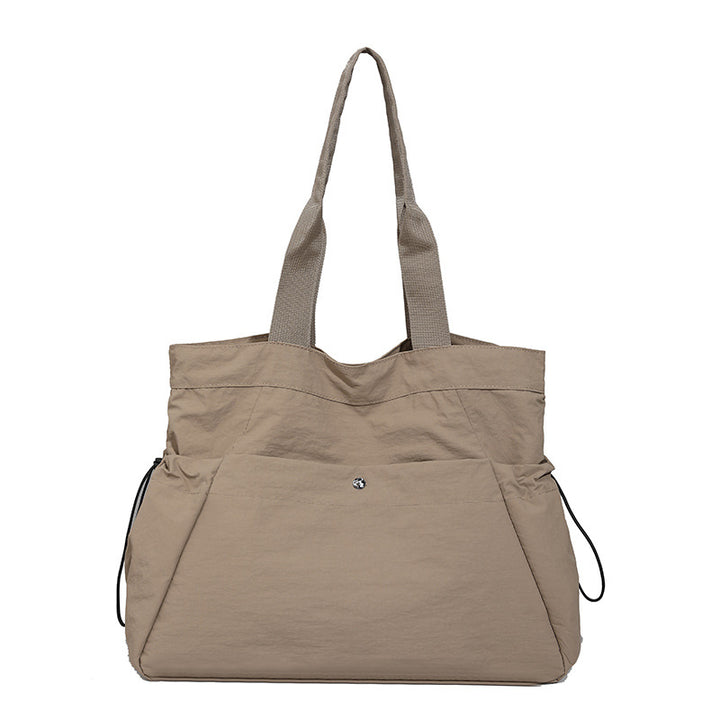 Spacious And Functional Tote Bag With Side Pockets Bowlift