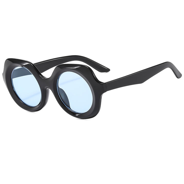 Ladies designer sunglasses with extravagant tortoiseshell frame Bowlift