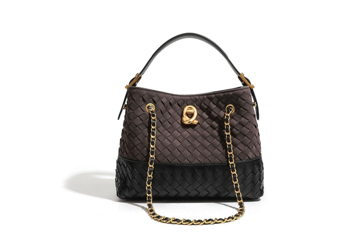 Woven Bucket Handbag Bowlift