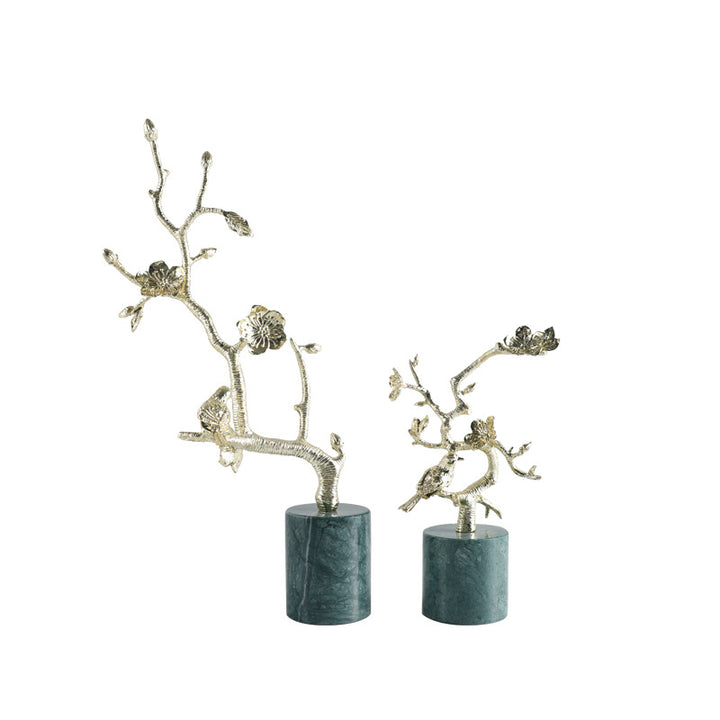 Decorative Floral Branch Sculpture