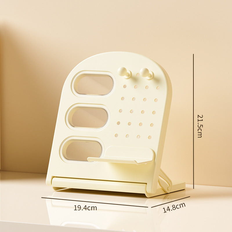 Multi-Functional Desktop Organizer with Adjustable Slots Bowlift