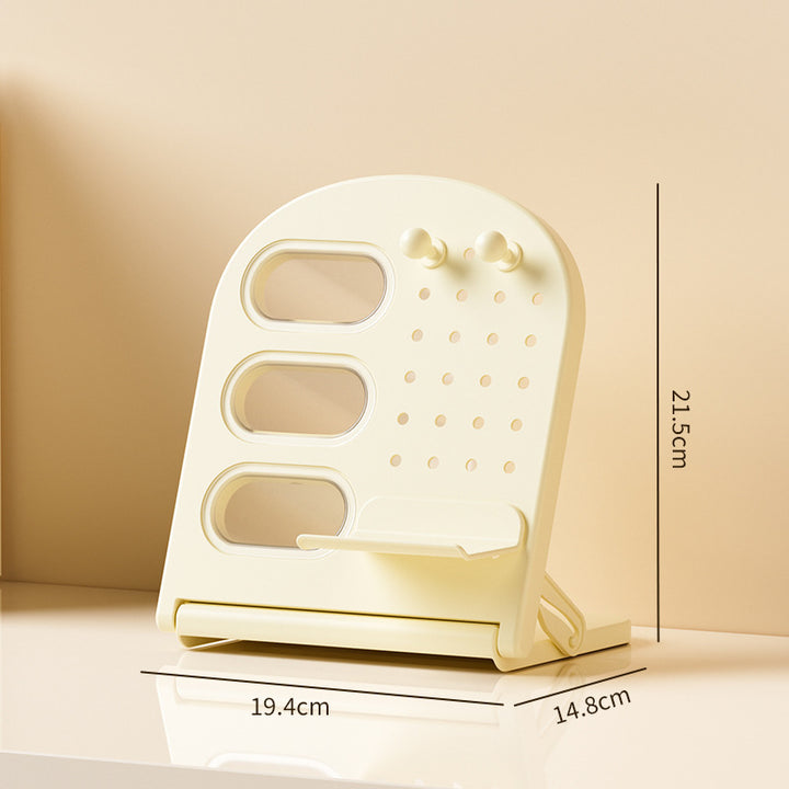 Multi-Functional Desktop Organizer with Adjustable Slots Bowlift