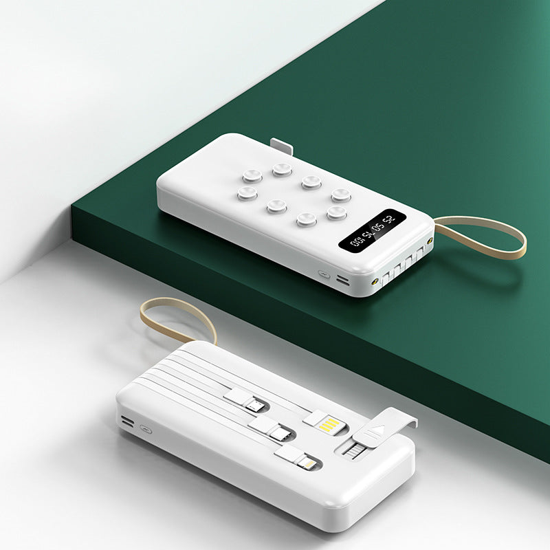 Powerbank with digital charging display Bowlift